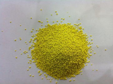Κίτρινα στίγματα θειικού άλατος νατρίου στιγμάτων στιγμάτων ζωηρόχρωμα για την καθαριστική σκόνη