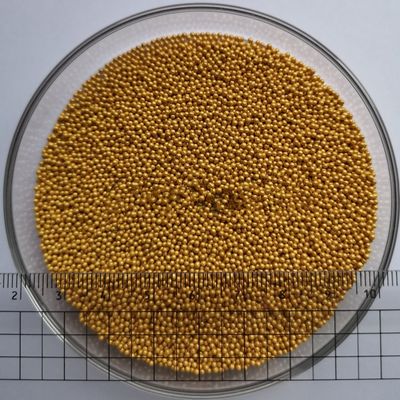 Στρογγυλές πρώτες ύλες καλλυντικών Pearlet σφαιρών χρυσές Odorless